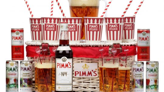 Pimms outdoor drinking
